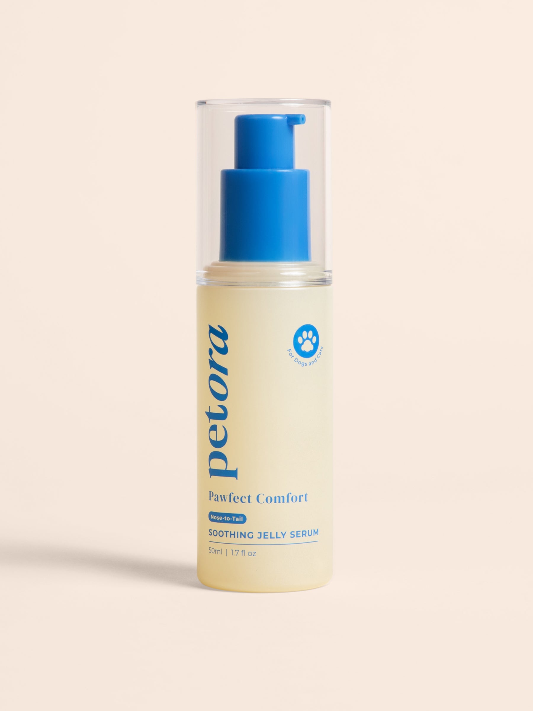 petora pawfect comfort soothing jelly serum, part of the Cleo Society Glow Edit.